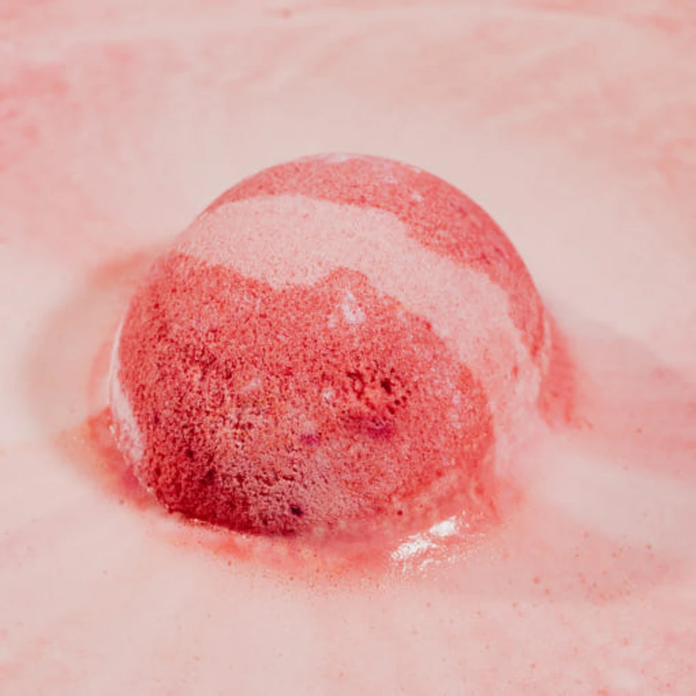 Jeju Four Seasons Bath Bomb Camellia 140g