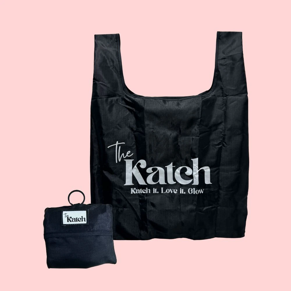 THE KATCH 再利用可能な折りたたみエコバッグ