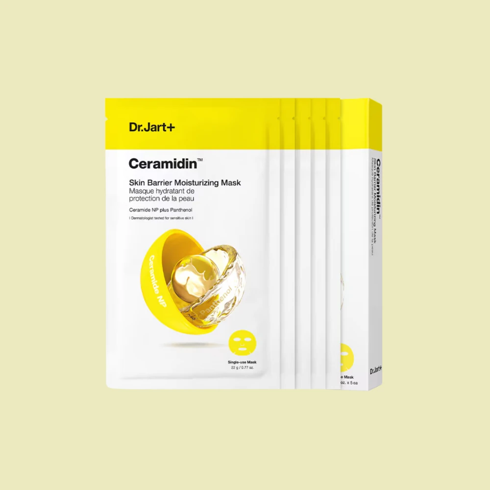 Ceramidin Skin Barrier Moisturizing Mask 5 Sheets