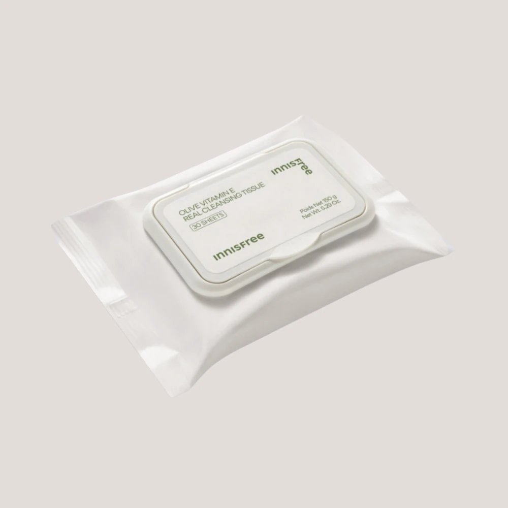 Olive Vitamin E Real Cleansing Tissues 30 Sheets