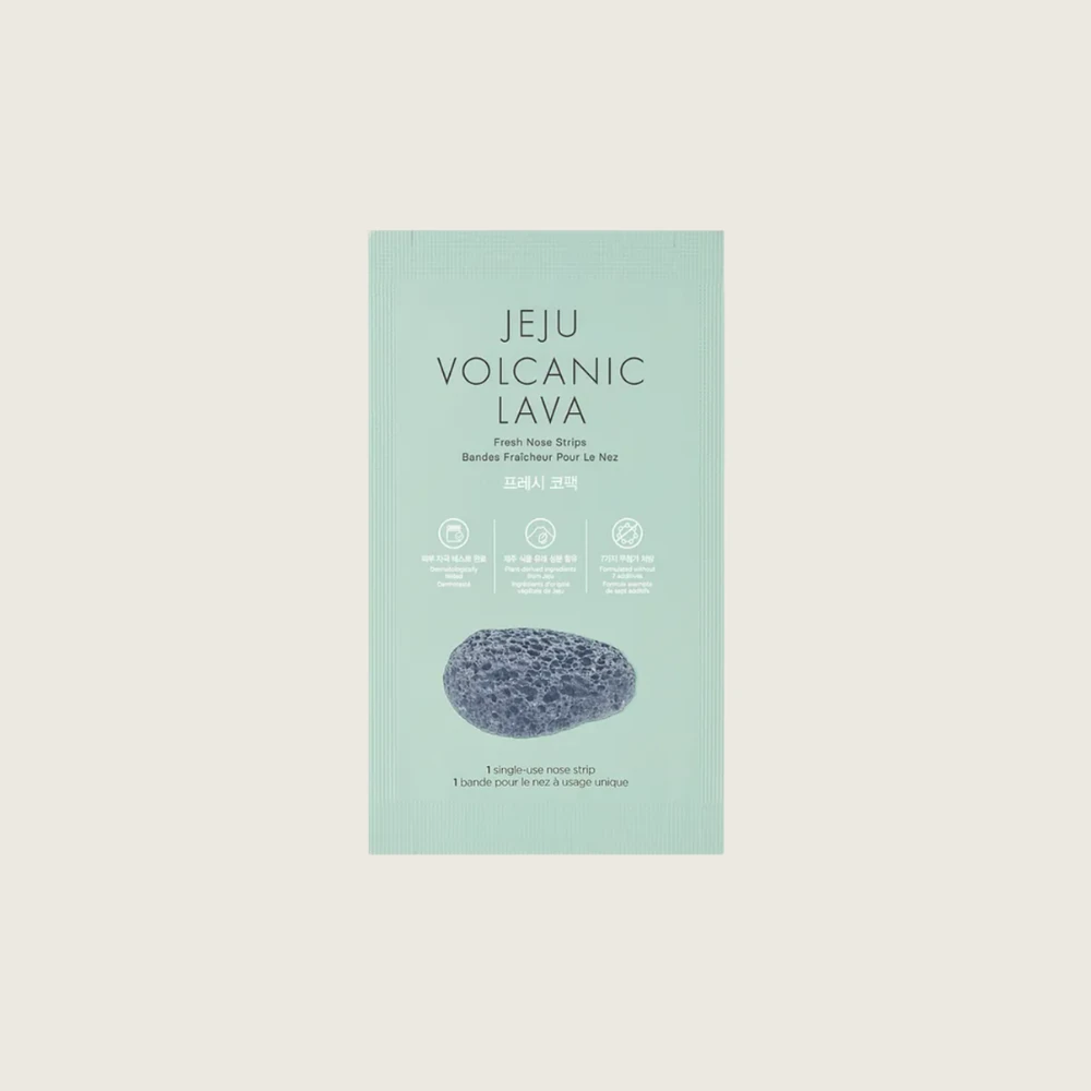 Jeju Volcanic Clay Fresh Nose Pack 7 Sheets
