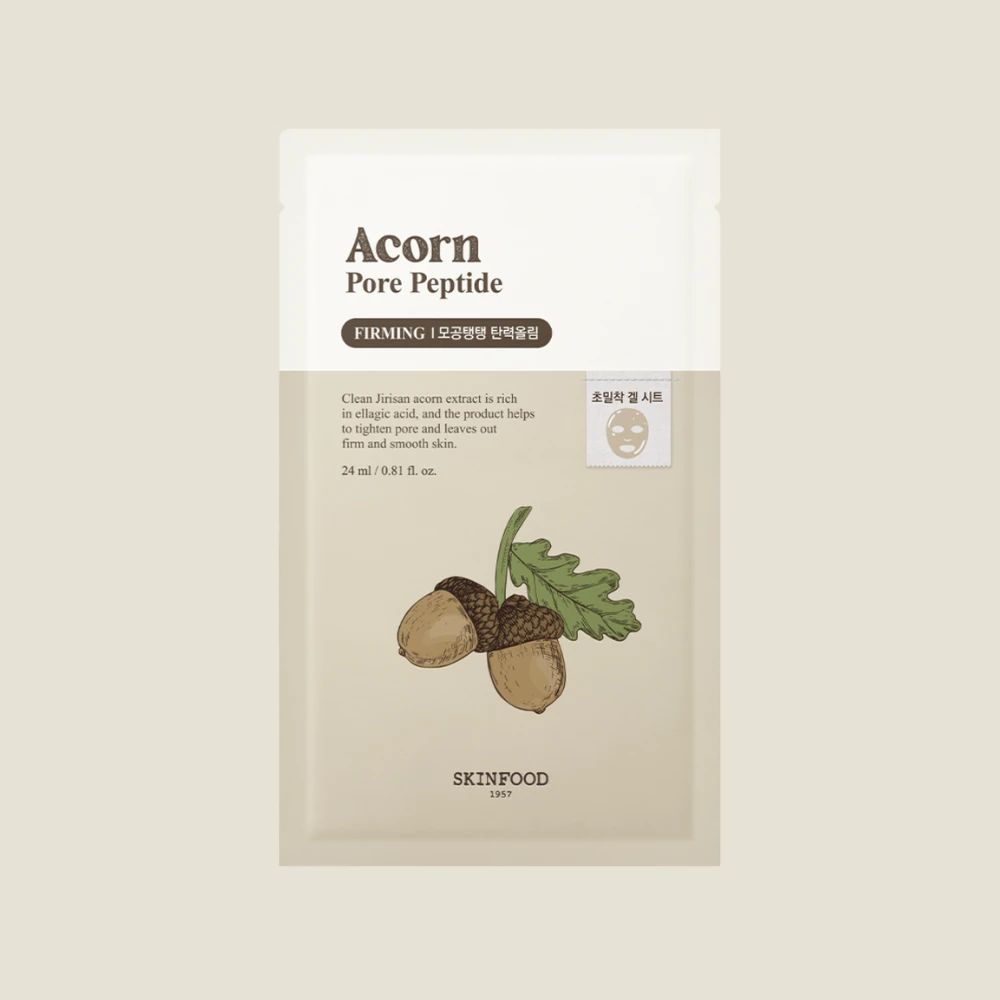 Acorn Pore Peptide Mask 1 Sheet