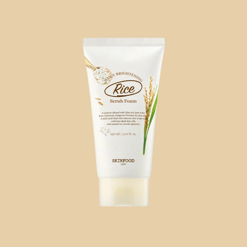 Rice Daily Brightening Scrub Foam 150ml