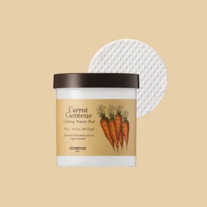 Carrot Carotene Calming Water Pads 60 Sheets