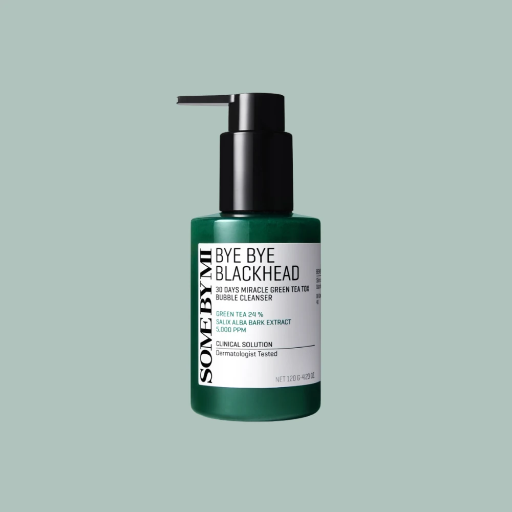 Bye Bye Blackhead 30 Days Miracle Green Tea Tox Bubble Cleanser 120g