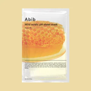Mild Acidic pH Sheet Mask Honey Fit 1 Sheet