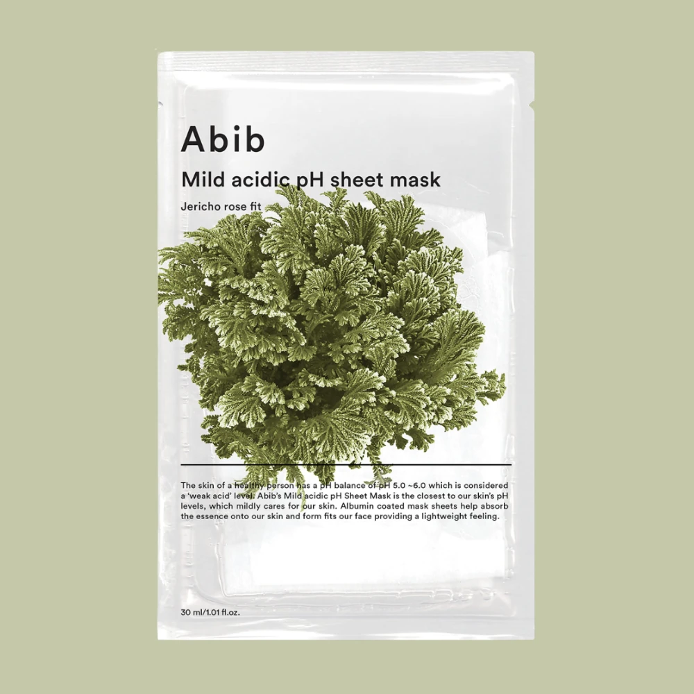 Low pH Sheet Mask Resurrection Plant Fit 1 Sheet