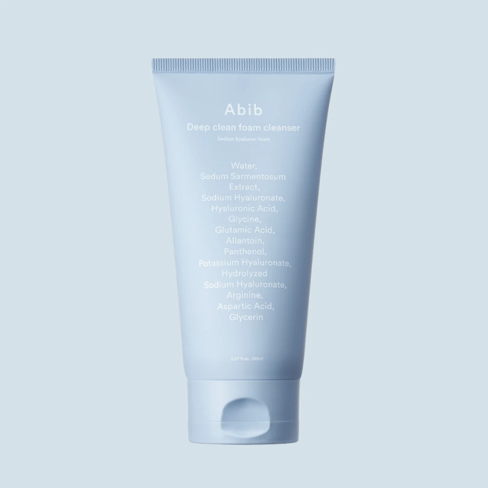 Deep Clean Foam Cleanser Moisture Herb Hyaluron Foam 150ml