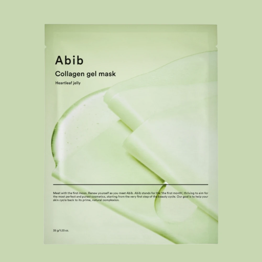 Collagen Gel Mask Houttuynia Jelly 1 Sheet